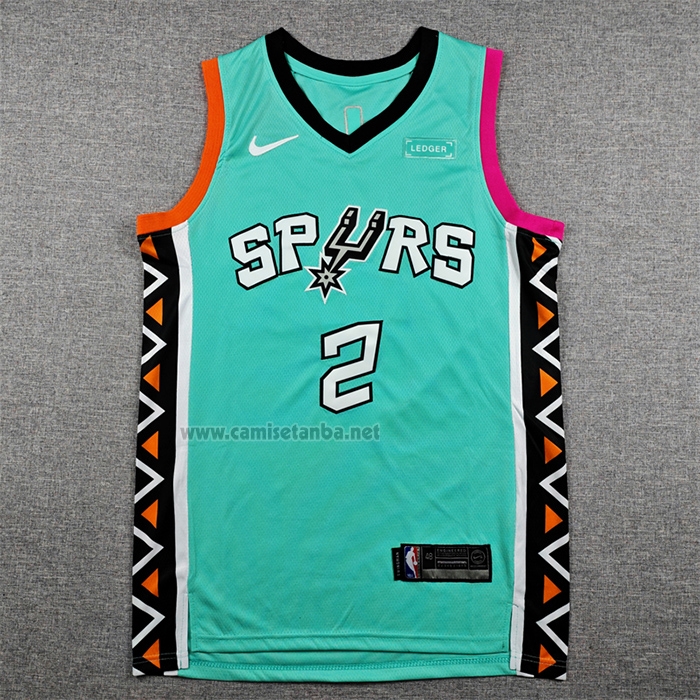 Camiseta San Antonio Spurs Dylan Harper NO 2 Ciudad 2022-23 Verde